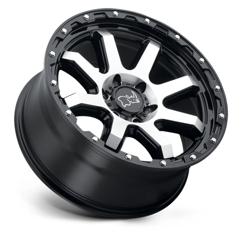 Black Rhino Hard Alloys COYOTE GLOSS BLACK W/ MACHINED FACE & STAINLESS BOLTS
