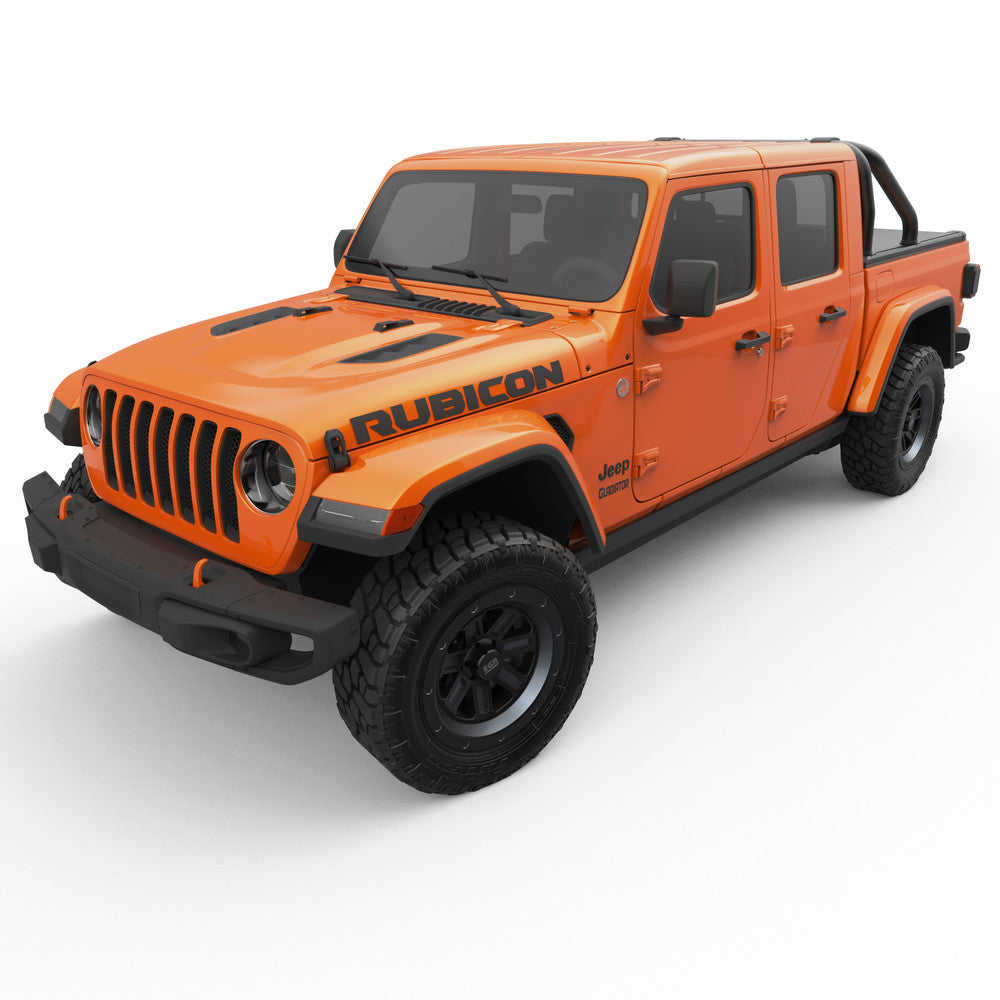 EGR Rolltrac S-Series Black Sport Bar Fits 20-23 Jeep Gladiator (Crew Cab Pickup - Bed Length: 5'0") - SBAR0162