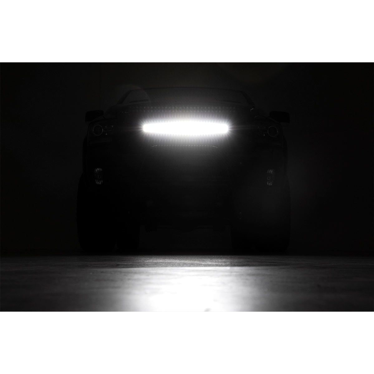 ROUGH COUNTRY 30 Inch Black Series LED Light Bar | Curved | Dual Row | 72930BL