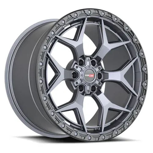 VORTEK VRT-603MTB Matte Titanium Black Bead Ring