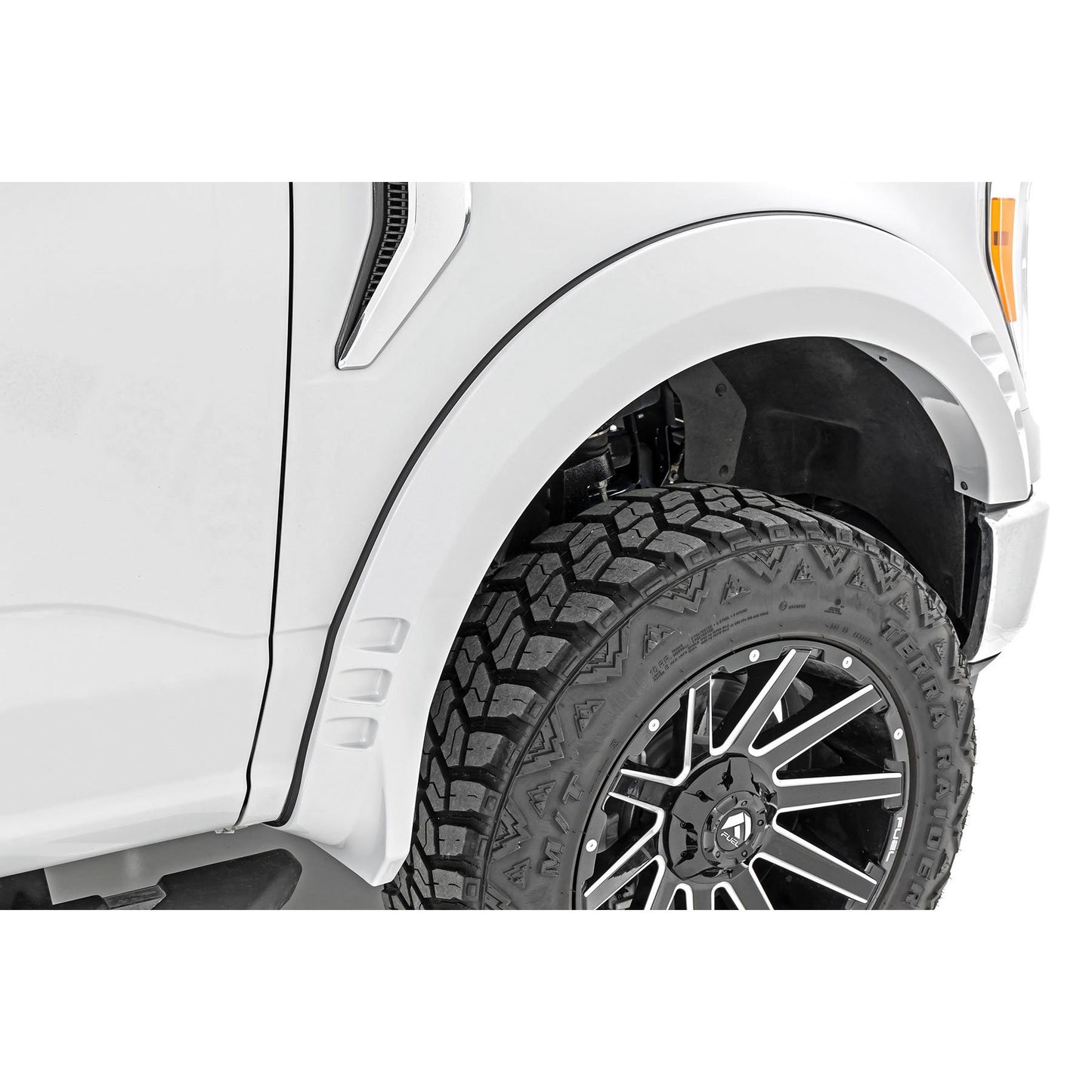 ROUGH COUNTRY Fender Flares | SF1 | G4 Azure Gray | Ford F-150 2WD/4WD (2021-2025) | F-F320210A-G4