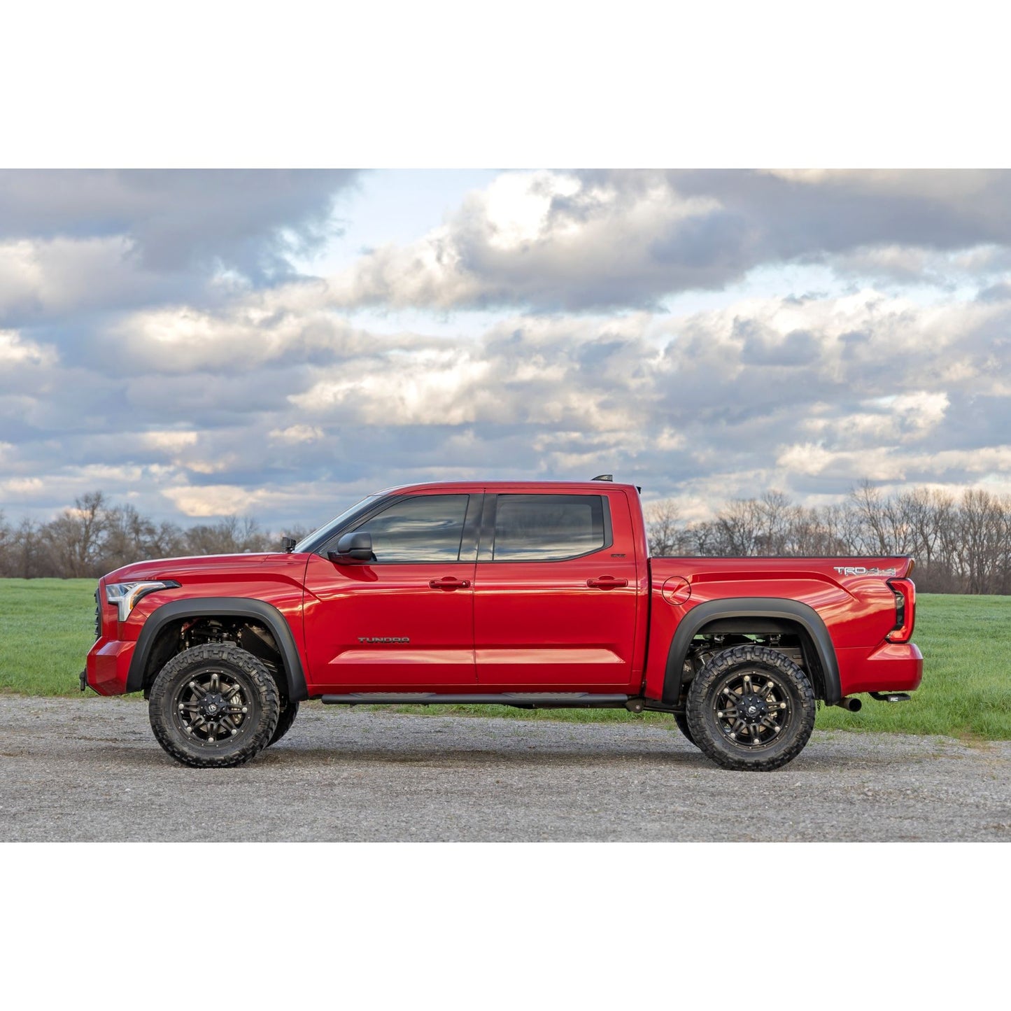 ROUGH COUNTRY Fender Flares | Sport | Silver | Toyota Tundra 2WD/4WD (2022-2025) | S-T42211-1J9