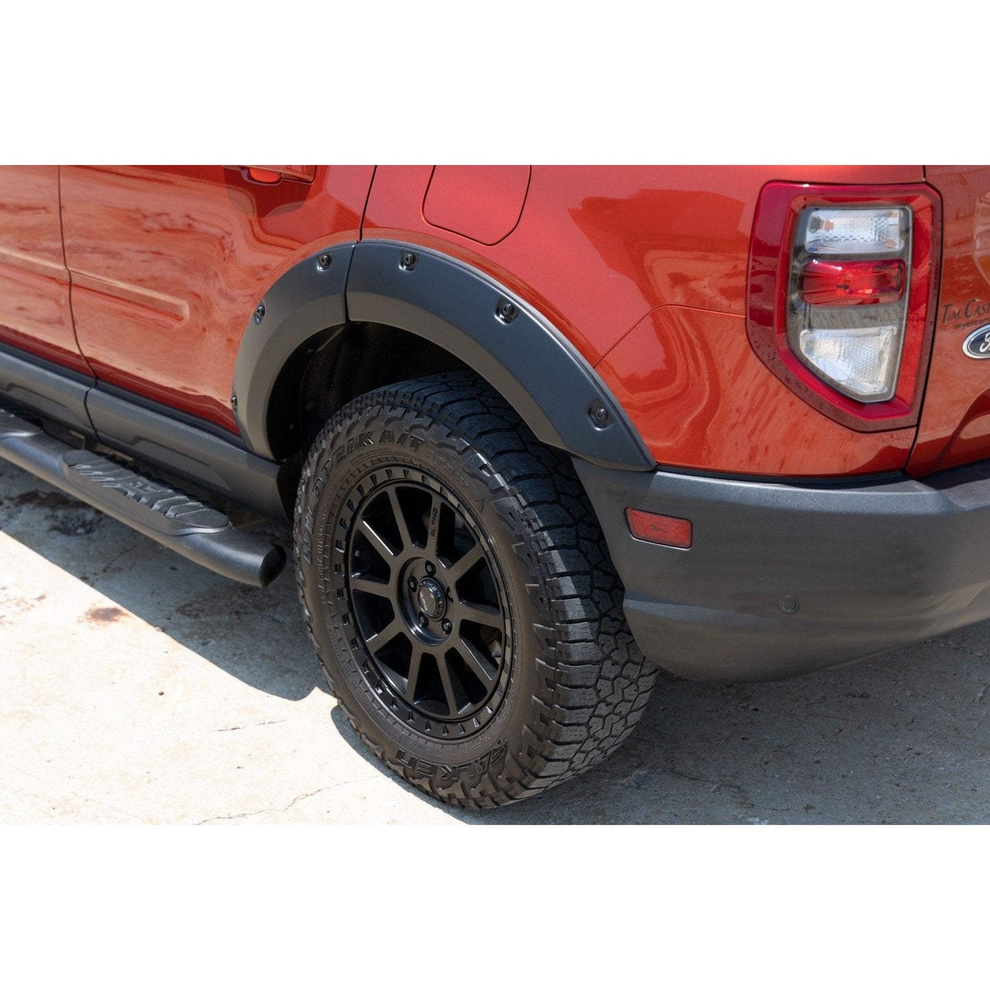 Rough Country Flat Black Pocket Fender Flares I F-F11612A