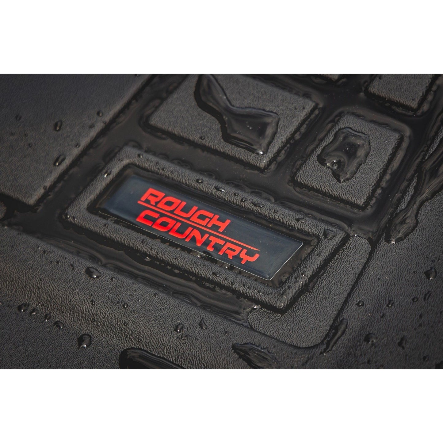ROUGH COUNTRY Sure-Fit Floor Mats | Front & Rear | Toyota 4Runner 2WD/4WD (2025) | SM71324