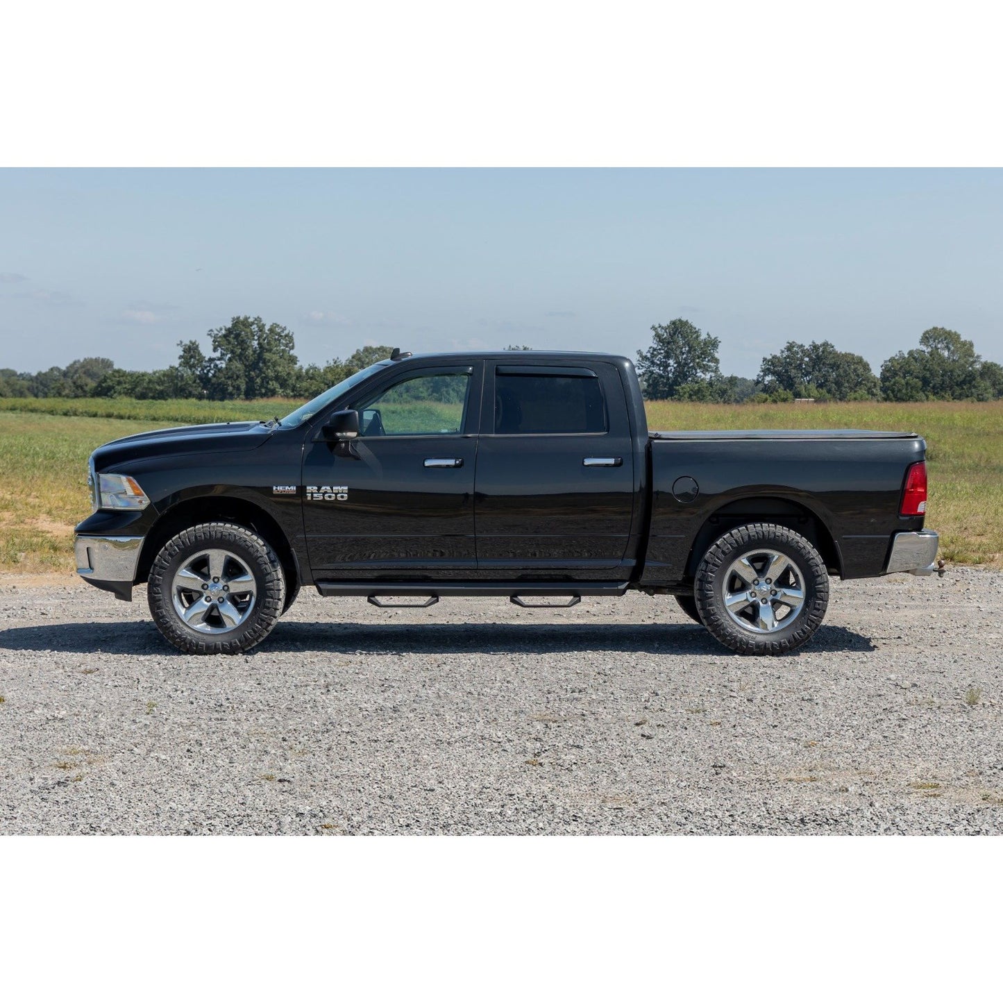 ROUGH COUNTRY SRL2 Adj Aluminum Step | Crew Cab | Ram 1500/2500/3500 2WD/4WD (2010-2018 & Classic) | 31015