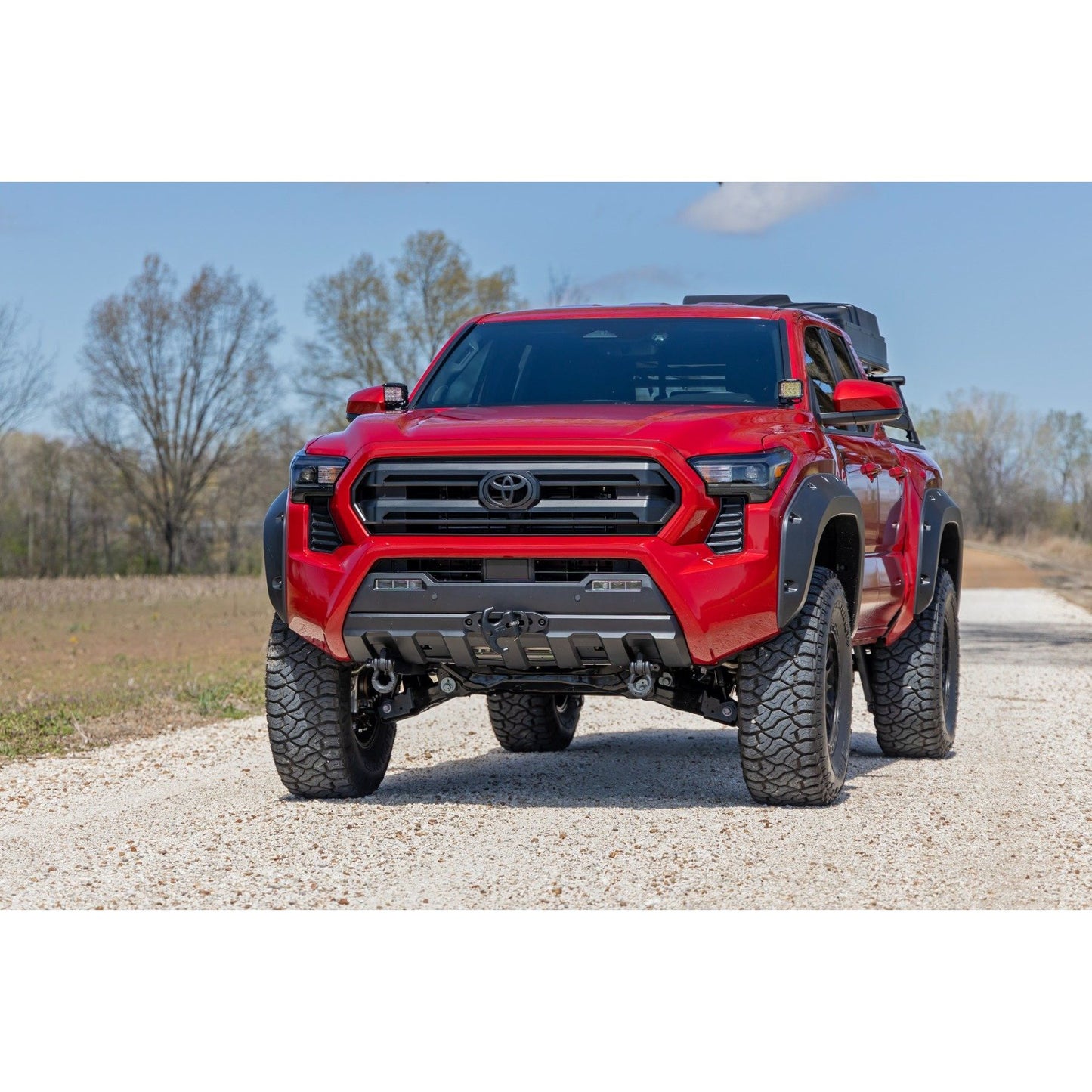 ROUGH COUNTRY LED Light Kit | Ditch Mount | 3" OSRAM | Wide | Toyota Tacoma 2WD/4WD (24-25) | 72105
