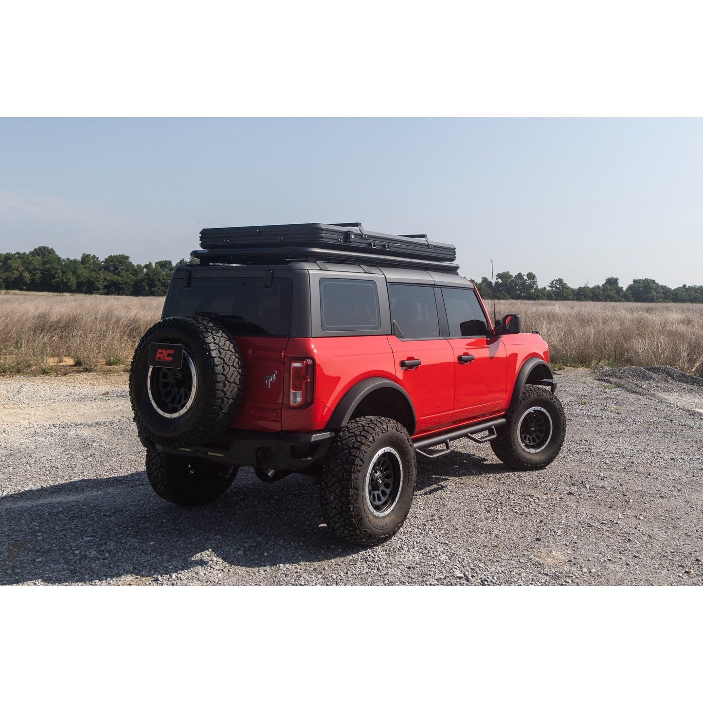 ROUGH COUNTRY Nerf Steps | Wheel to Wheel | 4 Door | Ford Bronco 4WD (2021-2025) | RCF21584F