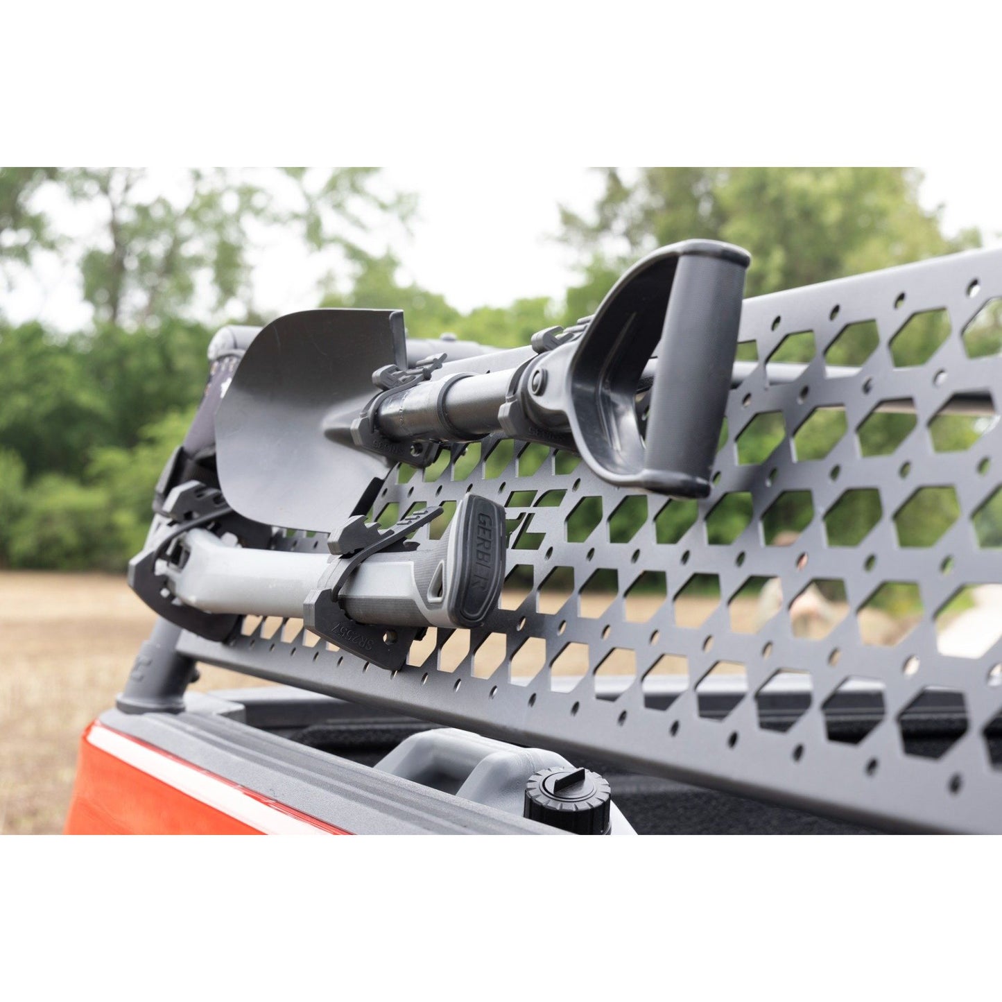 ROUGH COUNTRY Rubber Molle Panel Clamp Kit | Universal | 1" - 2 1/4" | 2-Clamps | 99071