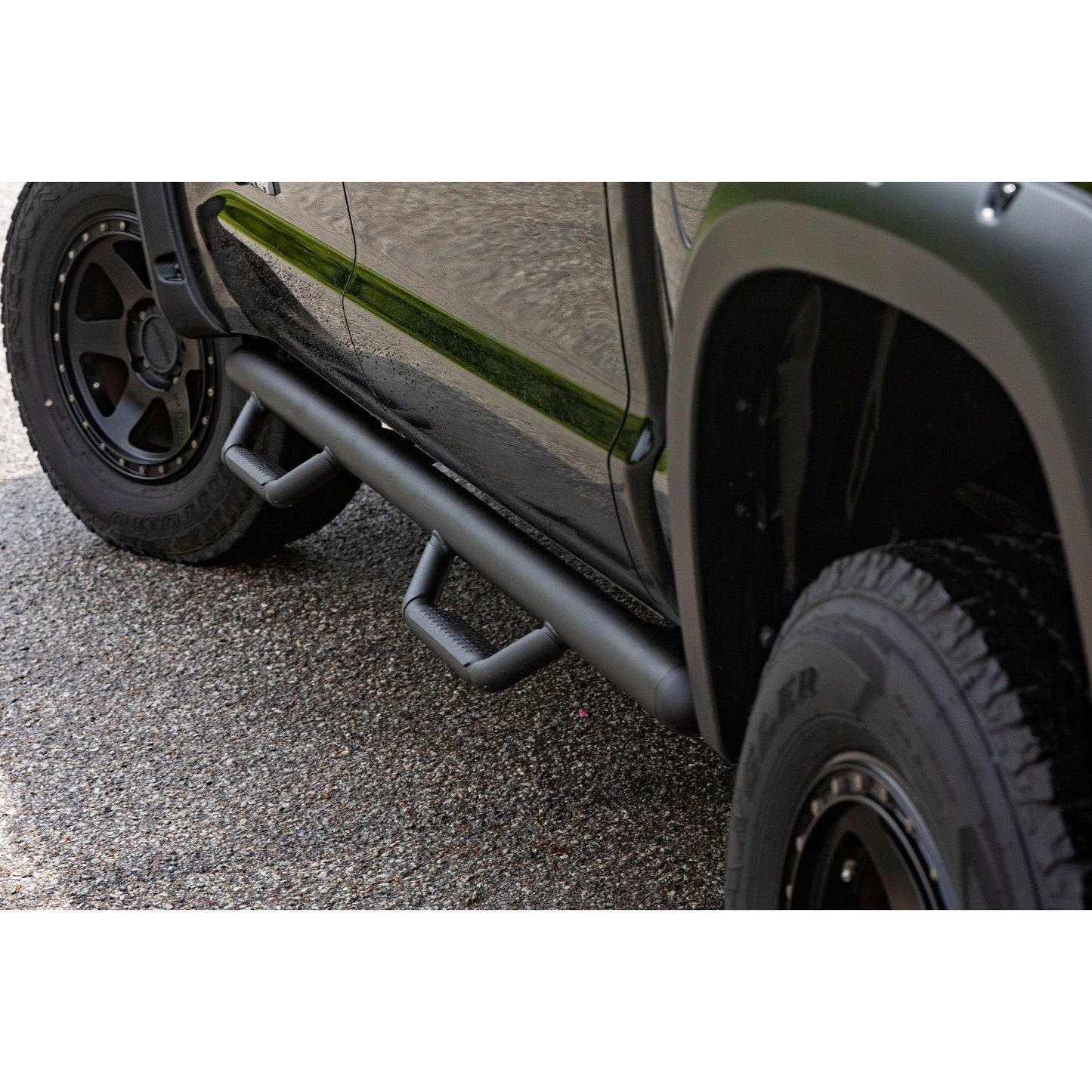 ROUGH COUNTRY Nerf Steps | Cab Length | CrewMax | 5'7" Bed | Toyota Tundra 2WD/4WD (07-21) | RCT0786CCB