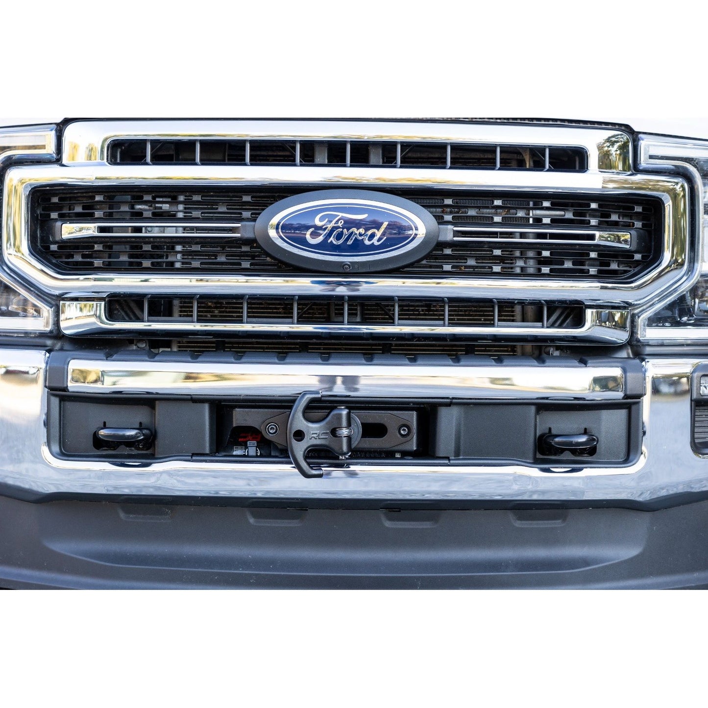 ROUGH COUNTRY Hidden Winch Mount | Ford F-250/F-350 Super Duty 2WD/4WD (2020-2022) | 51119