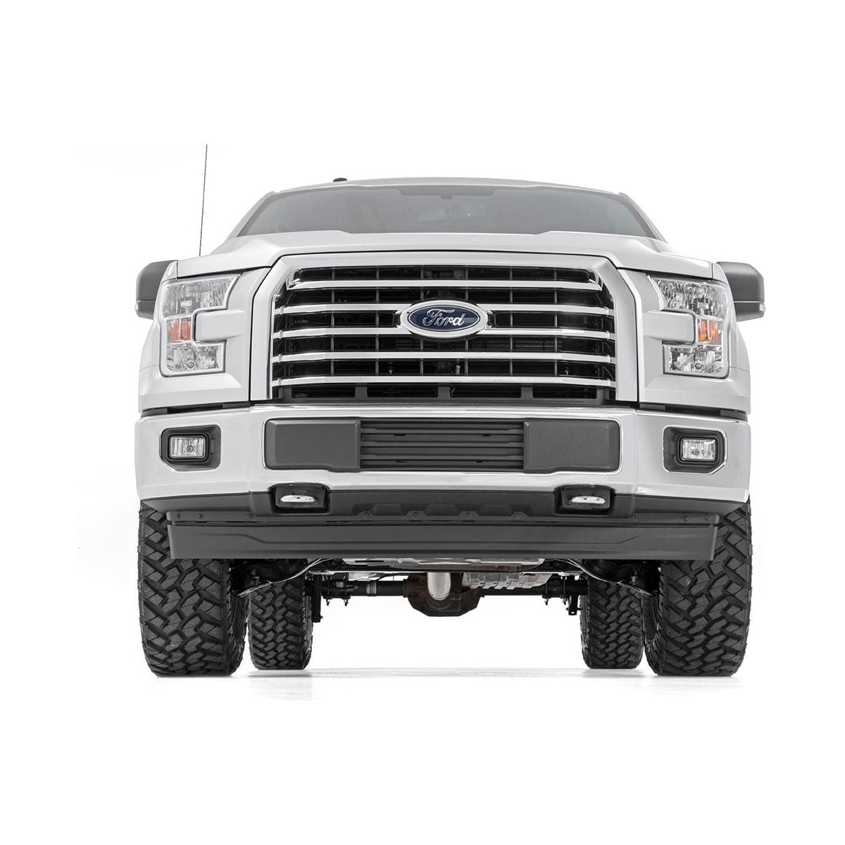 Rough Country Strut Spacers w/N3 Rear Shocks 3 Inch Lift Kit I 51014