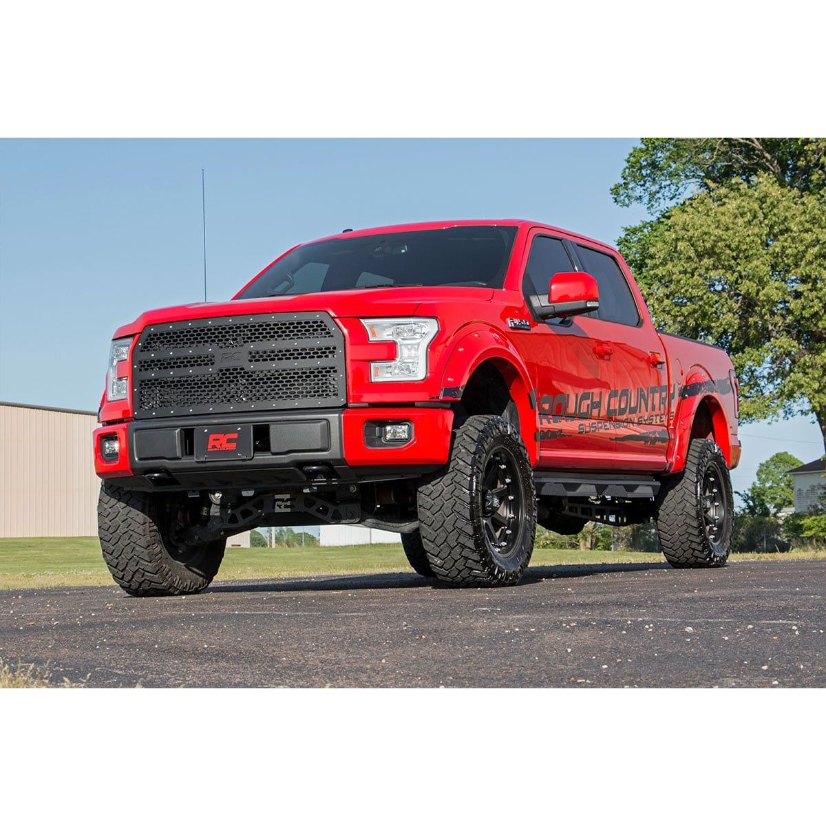 ROUGH COUNTRY Mesh Grille | Ford F-150 2WD/4WD (2015-2017) | 70191