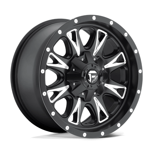 Fuel 1PC D513 THROTTLE MATTE BLACK MILLED