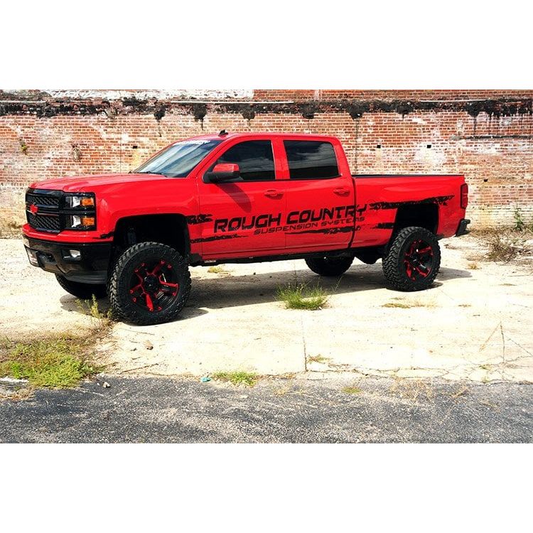 ROUGH COUNTRY 7 Inch Lift Kit | Bracket | M1 Struts/M1 | Chevy/GMC 1500 (14-16) | 29840