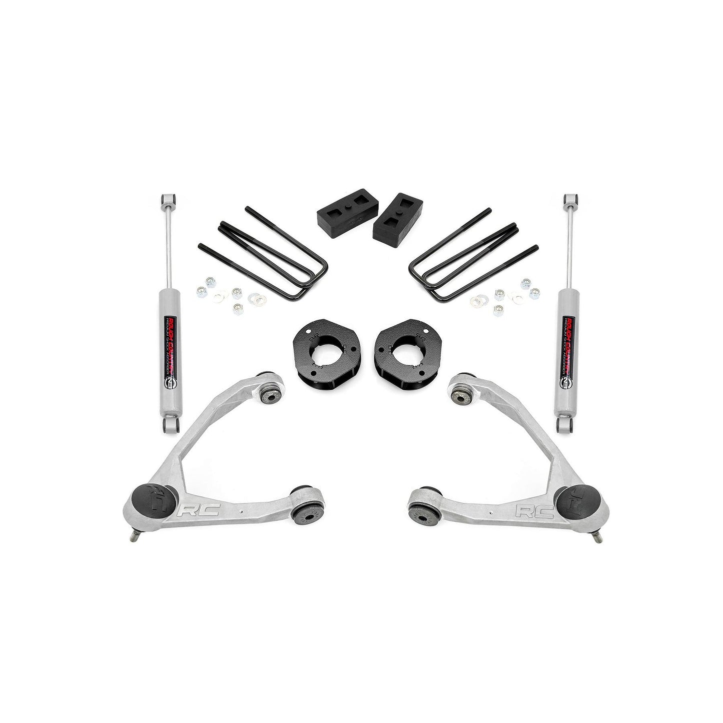 ROUGH COUNTRY 3.5 Inch Lift Kit | Forged UCA | Cast Steel | Chevy/GMC 1500 (07-16) | 19831