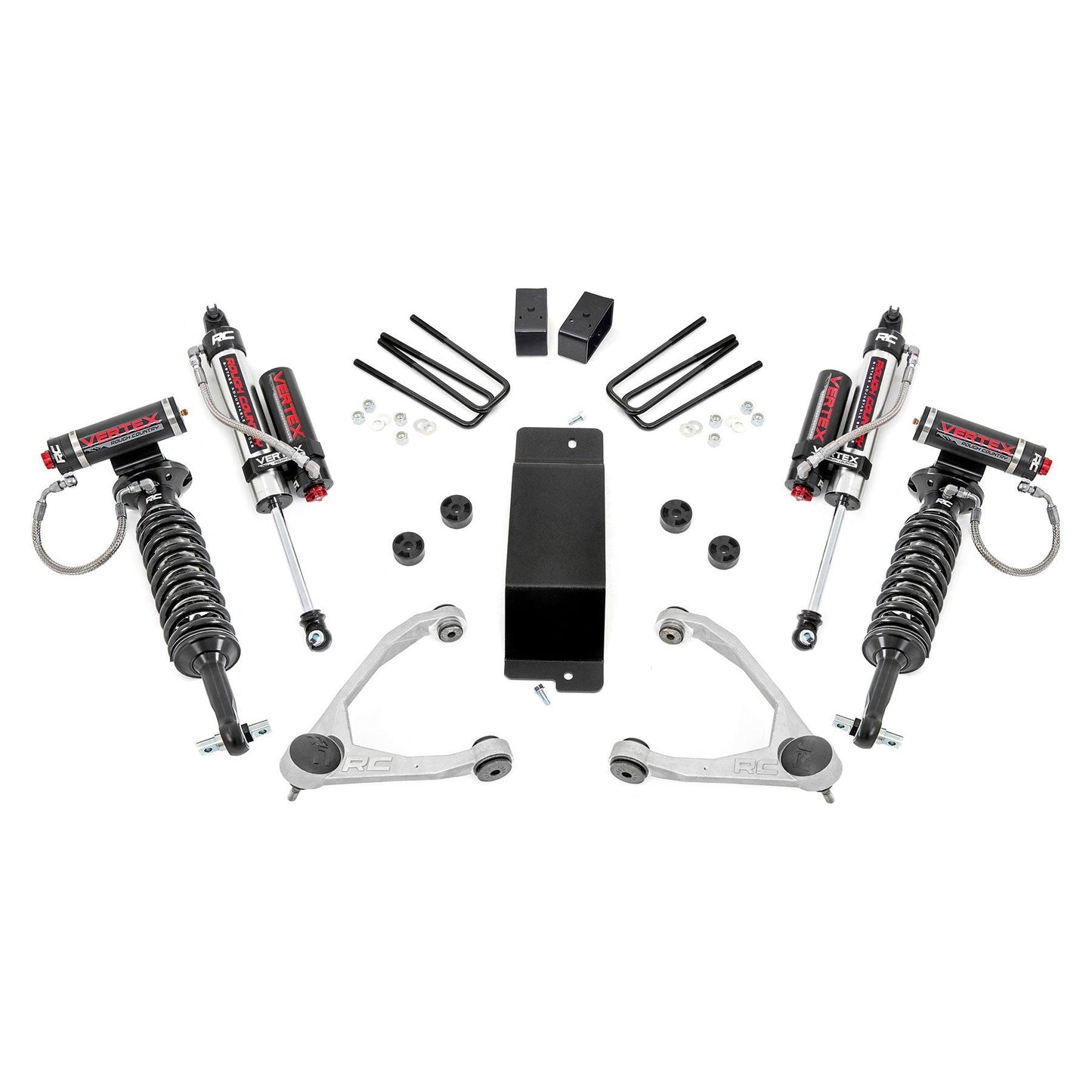 Rough Country Vertex Adjustable Shocks 3.5 Inch Lift Kit I 19450