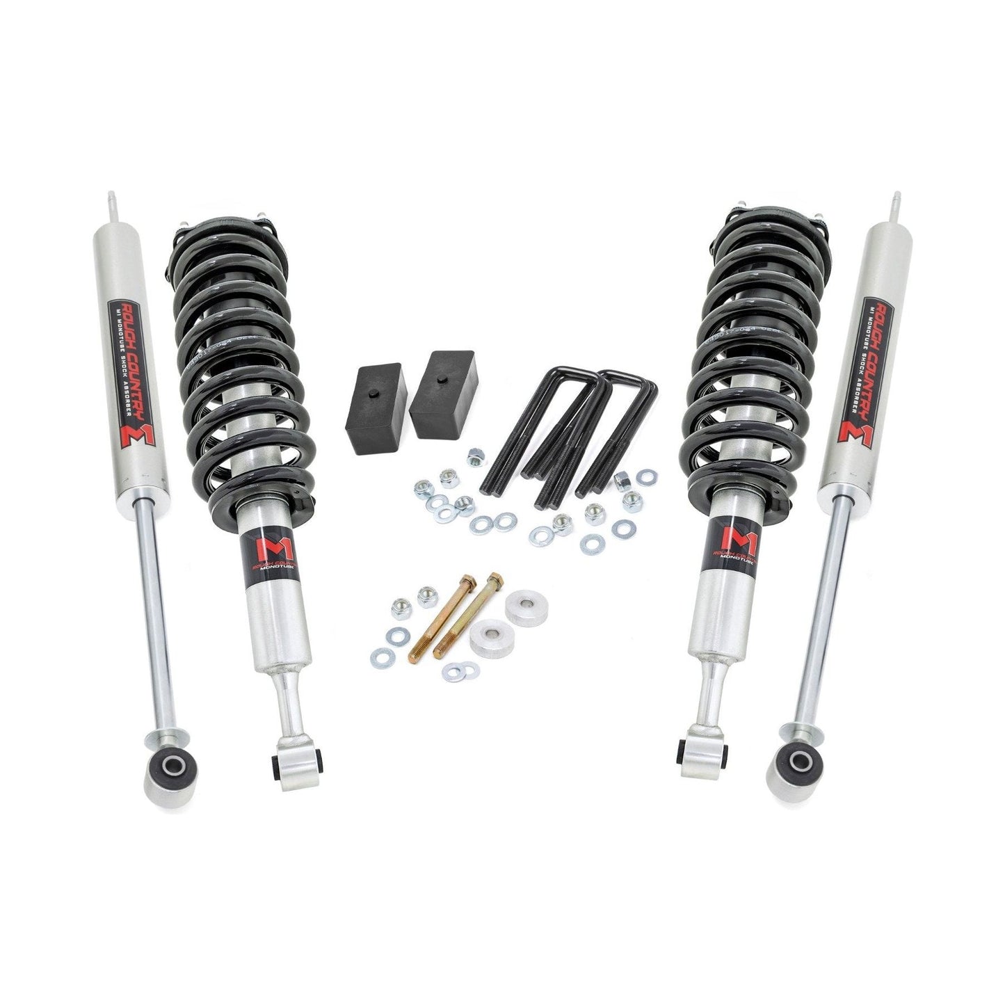 Rough Country M1 Struts w/M1 Rear Shocks 3 Inch Lift Kit I 74540