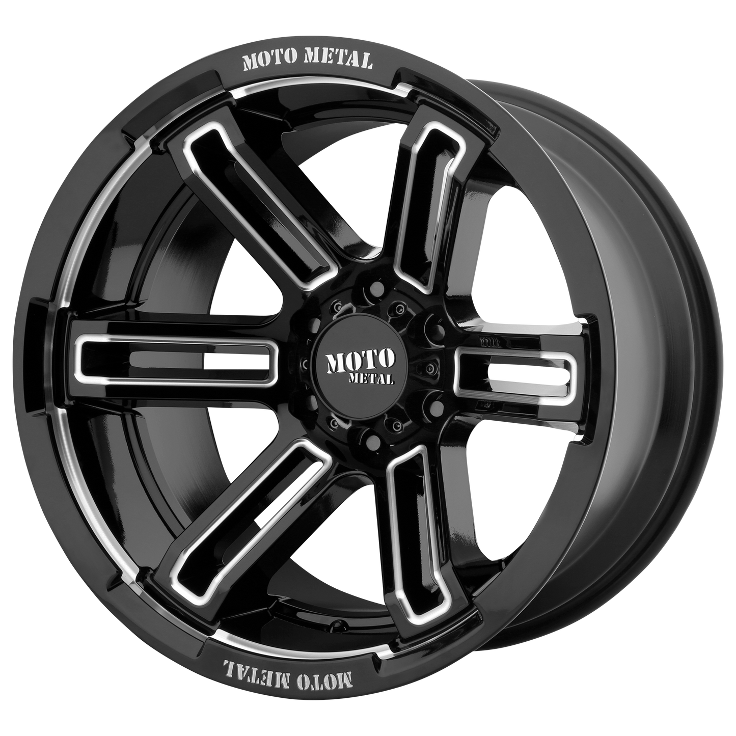Moto Metal MO991 RUKUS GLOSS BLACK MILLED