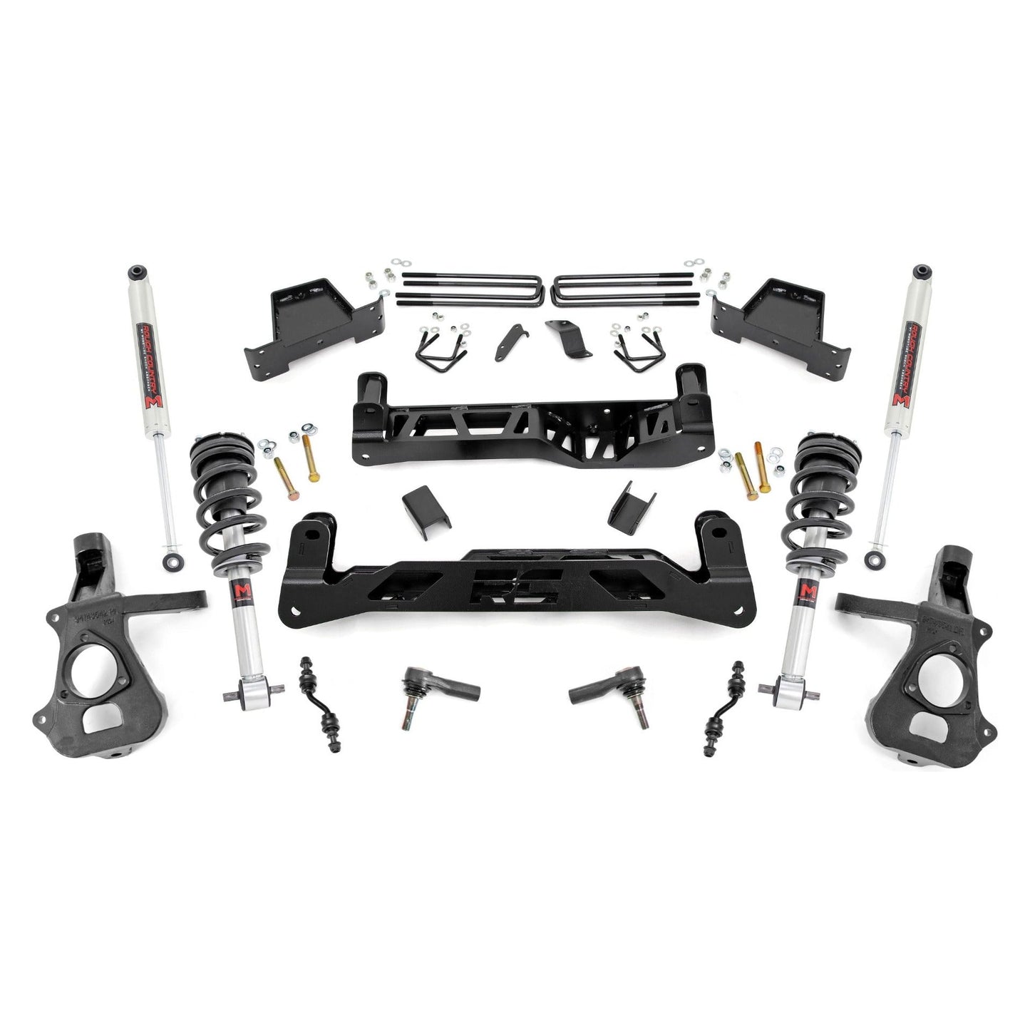 Rough Country Stock Cast Aluminum or Stamped Steel 7 Inch Lift Kit I 18740