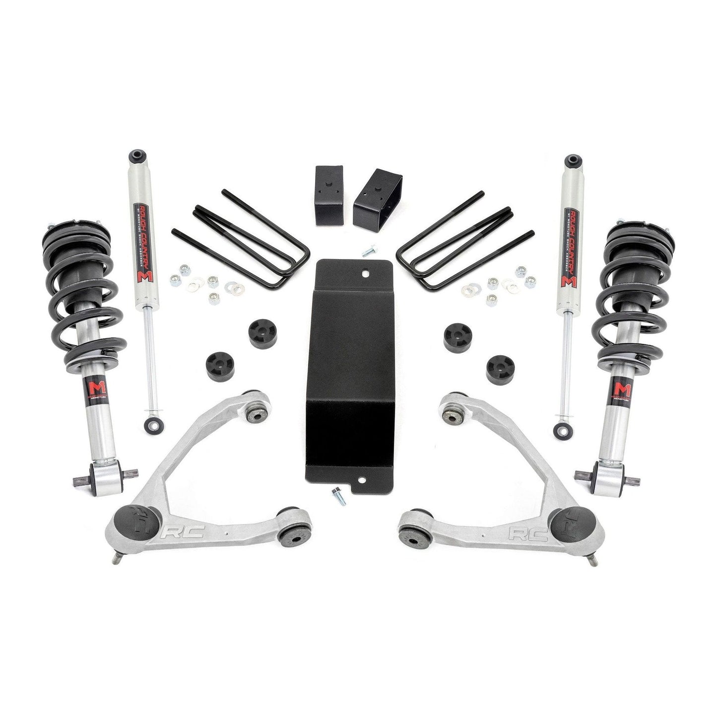 Rough Country M1 Monotube Shocks 3.5 Inch Lift Kit I 27740
