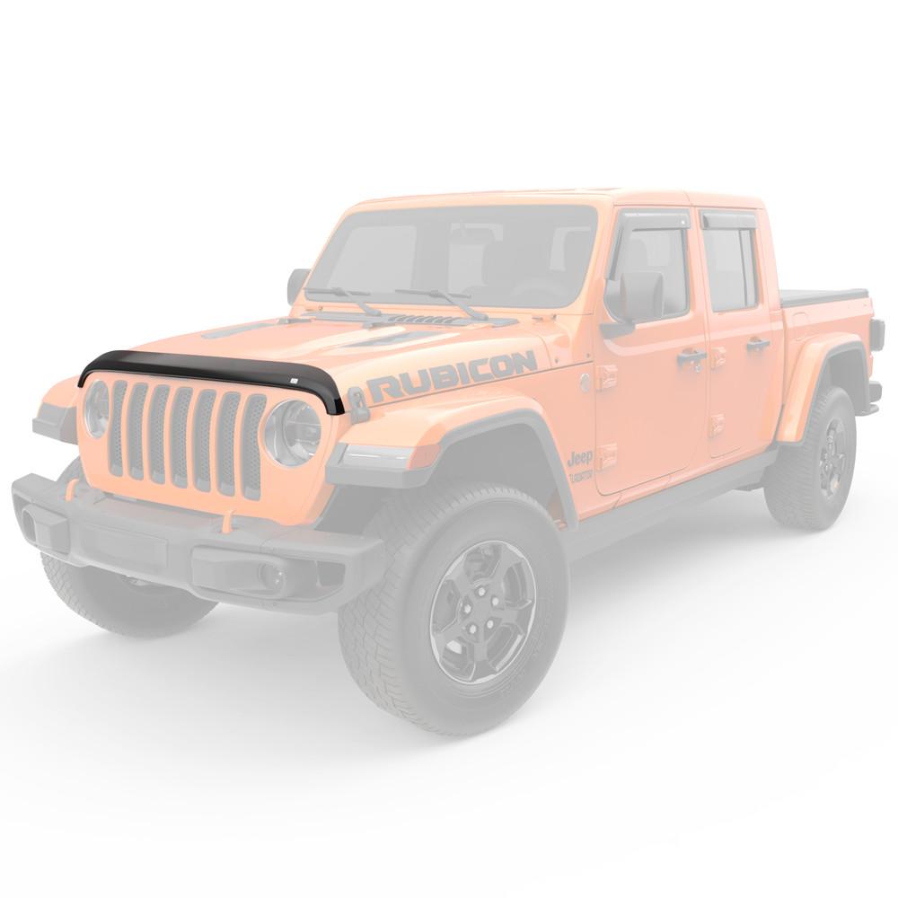 EGR | EGR Superguard Hood Guard Smoke Finish Fits JL+JT 2018-CURRENT | 305251