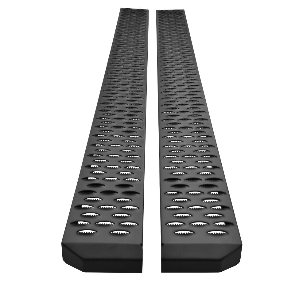 Westin Grate Steps Running Boards Textured Black ((BRKT SOLD SEP) 27-74735