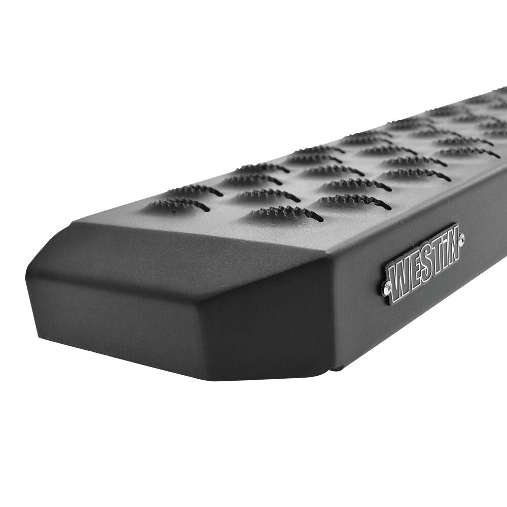 Westin Grate Steps Running Boards Textured Black ((BRKT SOLD SEP) 27-74735