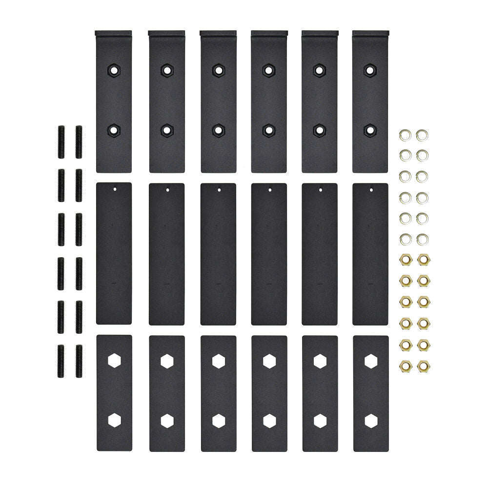 Westin Grate Steps Running Boards Textured Black ((BRKT SOLD SEP) 27-74735