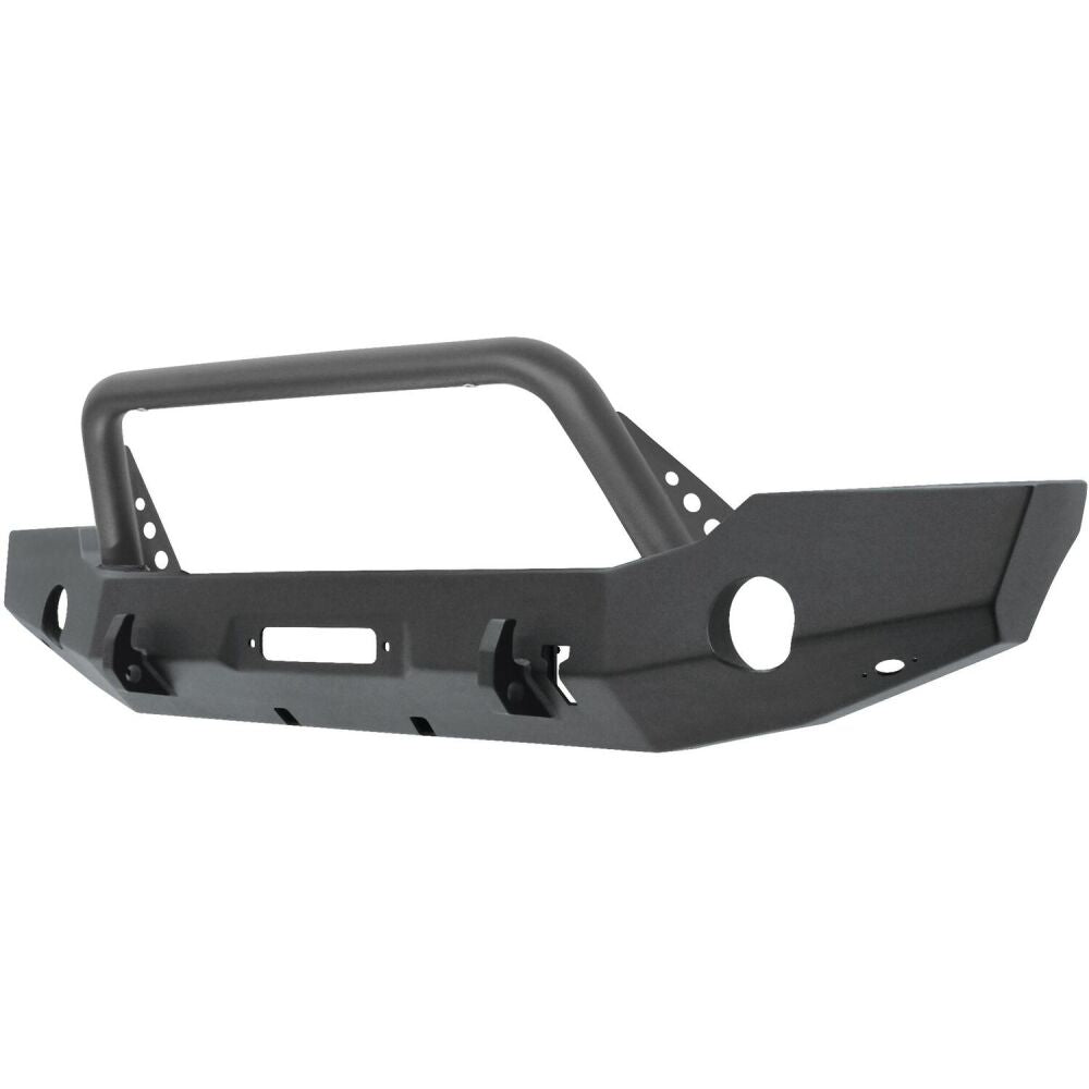 Westin WJ2 Full Width Front Bumper With Bull Bar Textured Black for 2018-C Jeep Wrangler JL / Gladiator JT - 59-80115