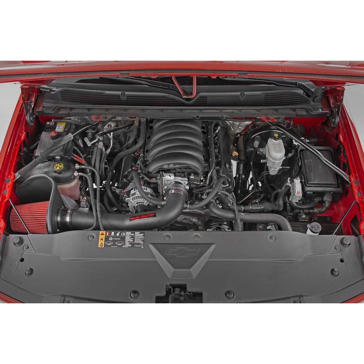 ROUGH COUNTRY Cold Air Intake Kit 5.3L/6.2L | Pre Filter | Chevy/GMC 1500 (14-18 & Classic) | 10551PF