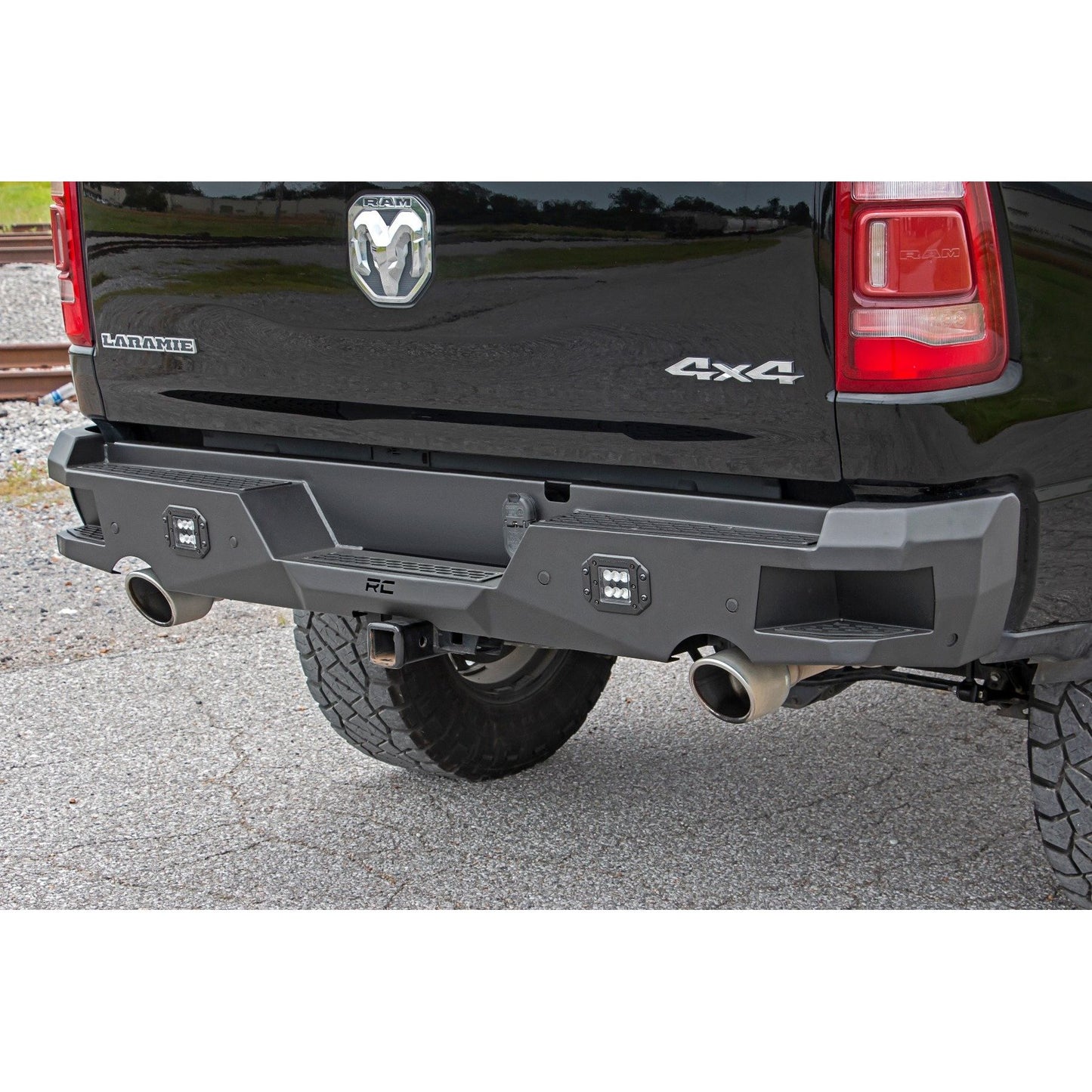 ROUGH COUNTRY Rear Bumper | LED | Ram 1500 (19-25)/1500 TRX (21-24) | 10755