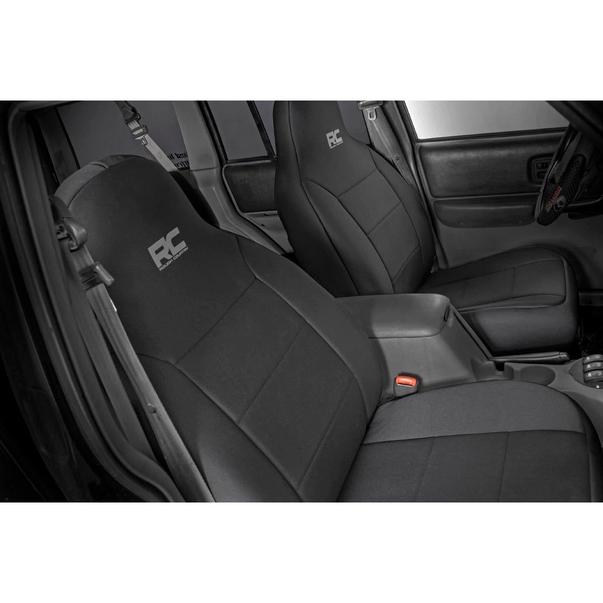 Rough Country 97-01 - Non-Detachable Headrest Seat Covers I 91022