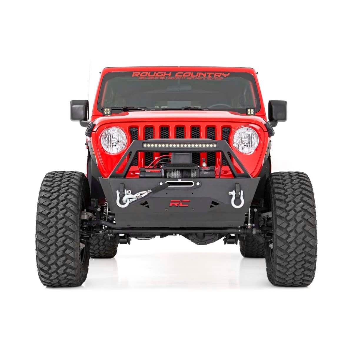 ROUGH COUNTRY Fender Delete Kit | FR & RR | Jeep Wrangler JL (18-25)/Wrangler Unlimited (18-25) | 10539
