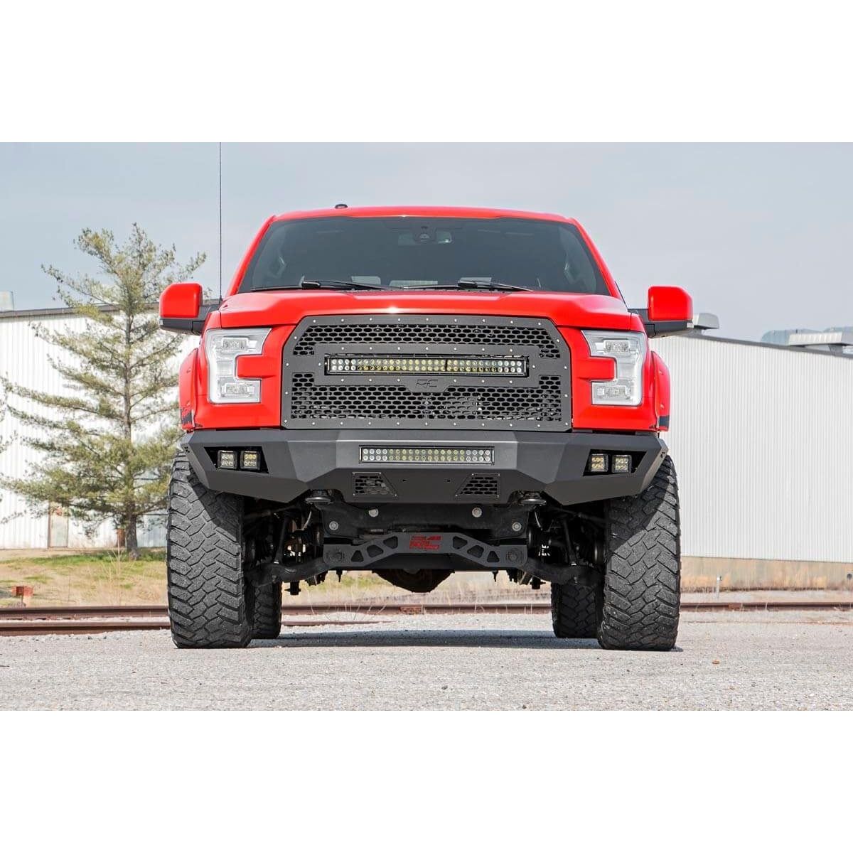 ROUGH COUNTRY Front Bumper | Ford F-150 2WD/4WD (2015-2017) | 10770