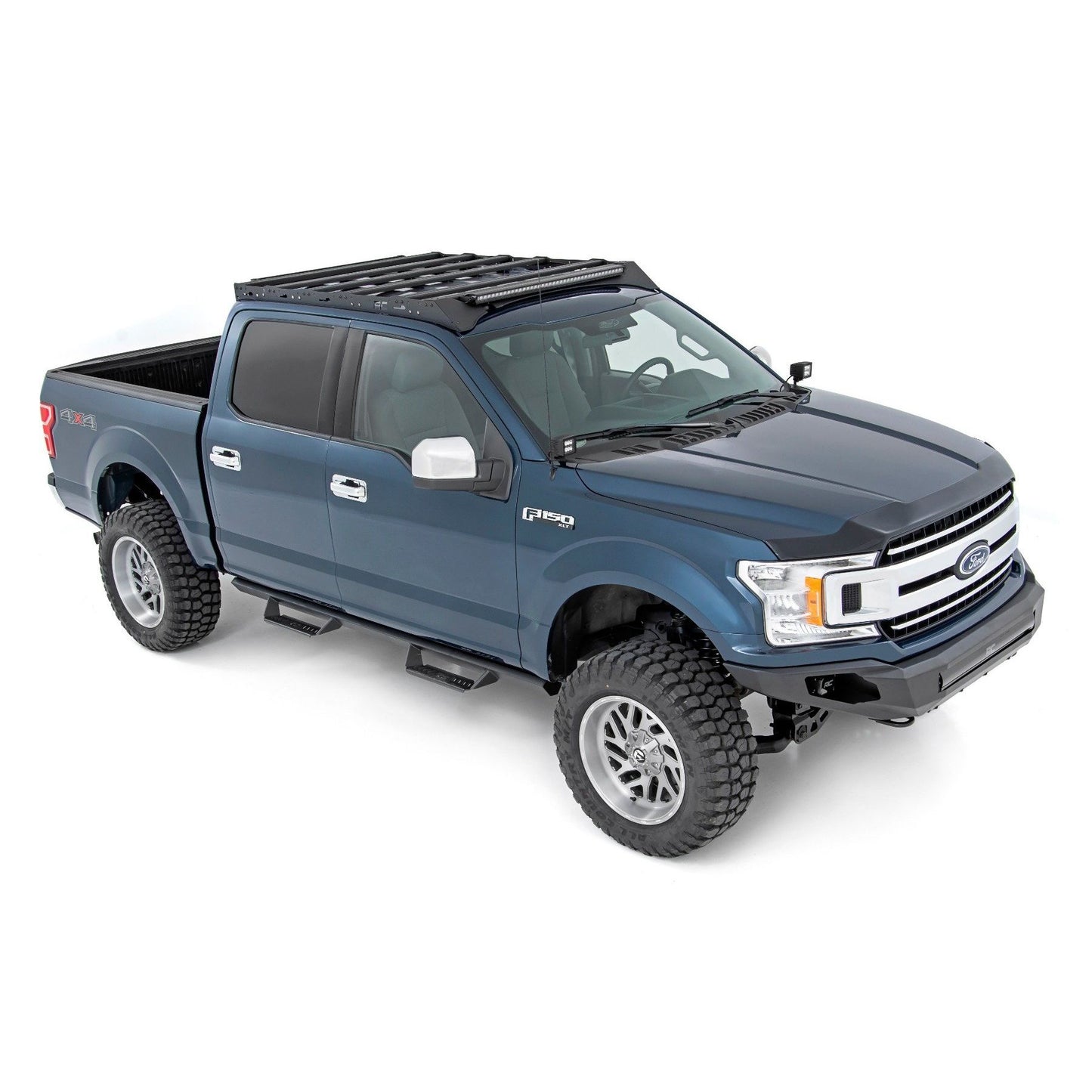 ROUGH COUNTRY LED Light | Ditch Mount | 2" Chrome Pair | Wide Angle | Ford F-150 (15-24) | 71033