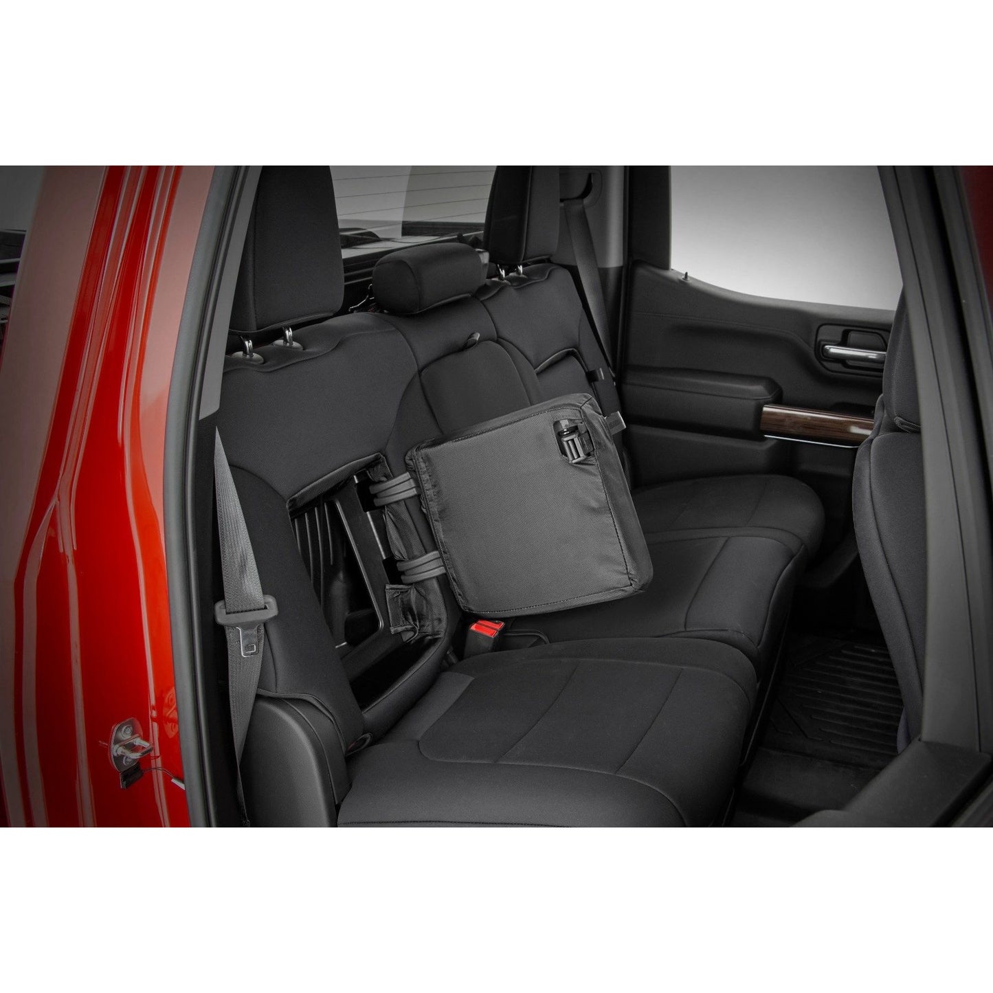 ROUGH COUNTRY Seat Covers | FR 40/40/20 & RR Back Storage | Chevy/GMC Sierra 1500 (19-26)/Silverado 1500 (19-26) | 91037