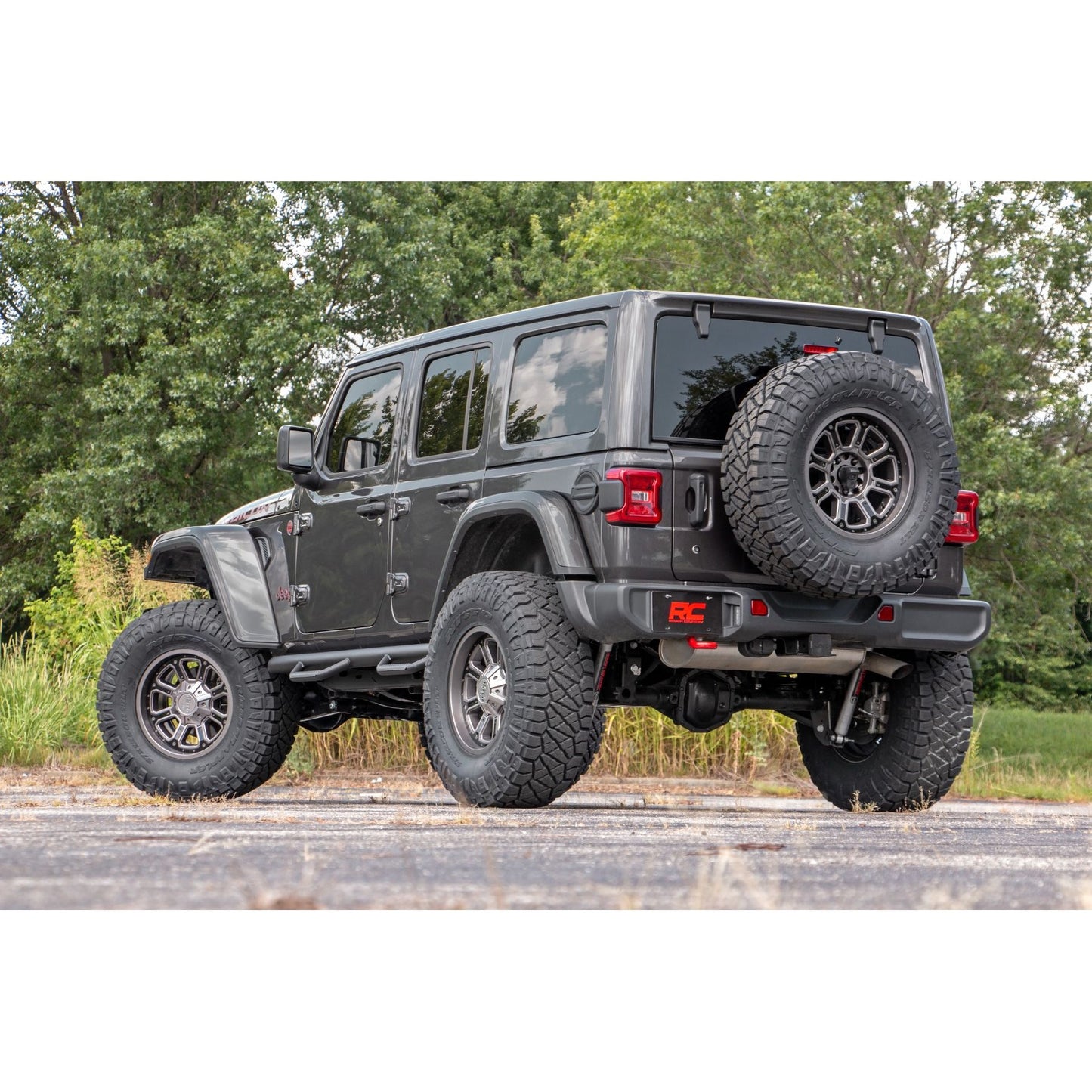 ROUGH COUNTRY 3.5 Inch Lift Kit | Adj Lower | FR D/S | Jeep Wrangler Unlimited 4WD (24-25) | 91630