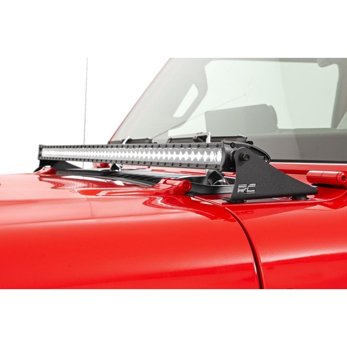 ROUGH COUNTRY 50 Inch Black Series LED Light Bar | Single Row | 70750BL