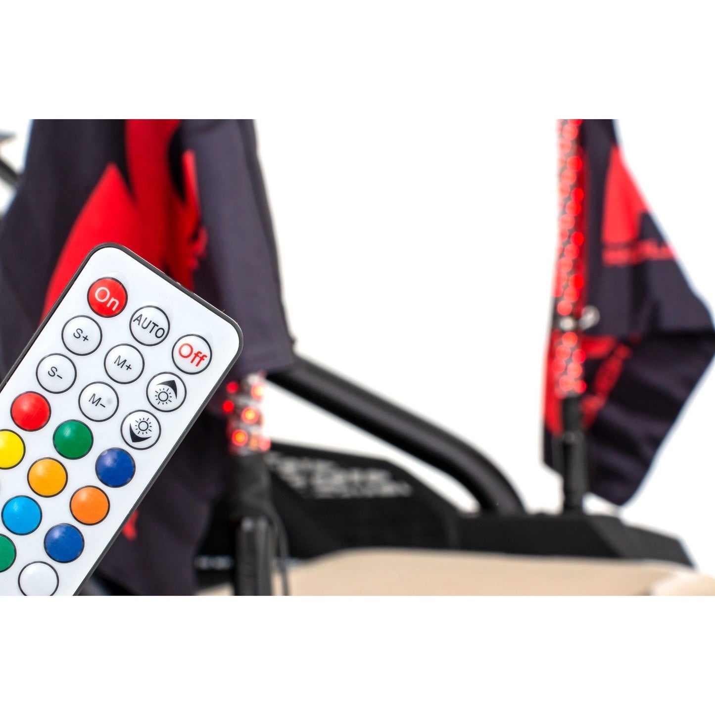 ROUGH COUNTRY LED Light Whip Kit | 2 ft | Multi-Color | 2-pc | 93002