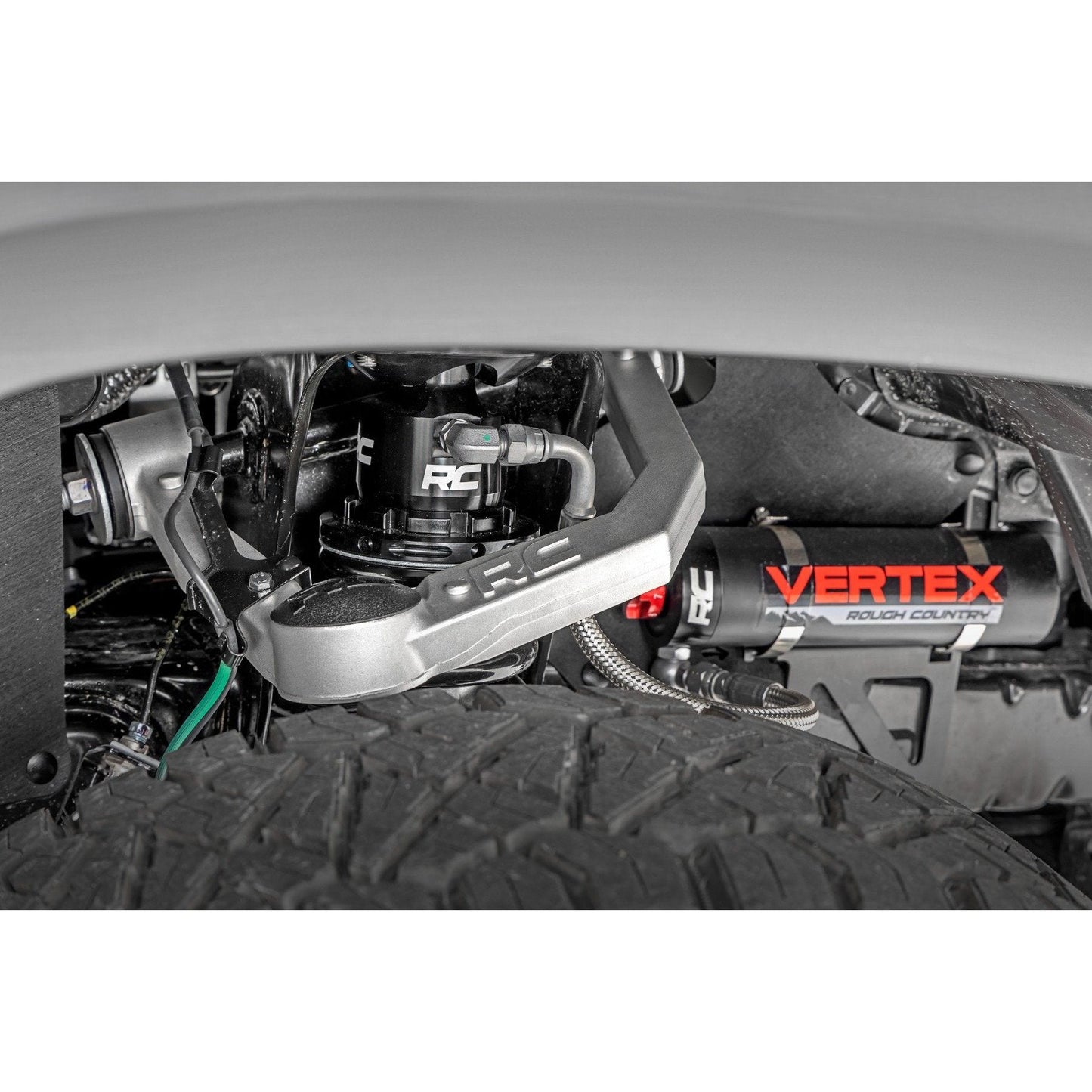 Rough Country Vertex Coilovers w/V2 Rear Shocks 3.5 Inch Lift Kit I 74258