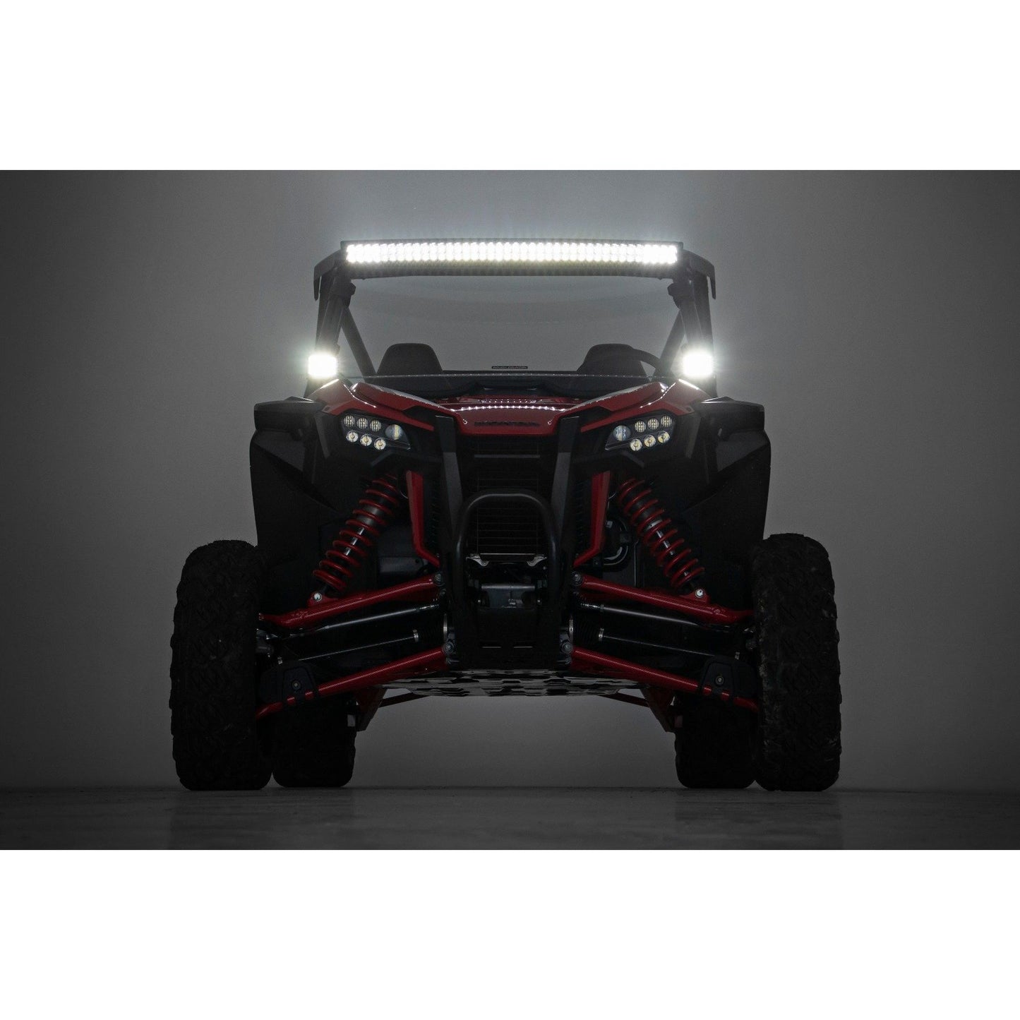 ROUGH COUNTRY 40 Inch Black Series LED Light Bar | Curved | Dual Row | 72940BL