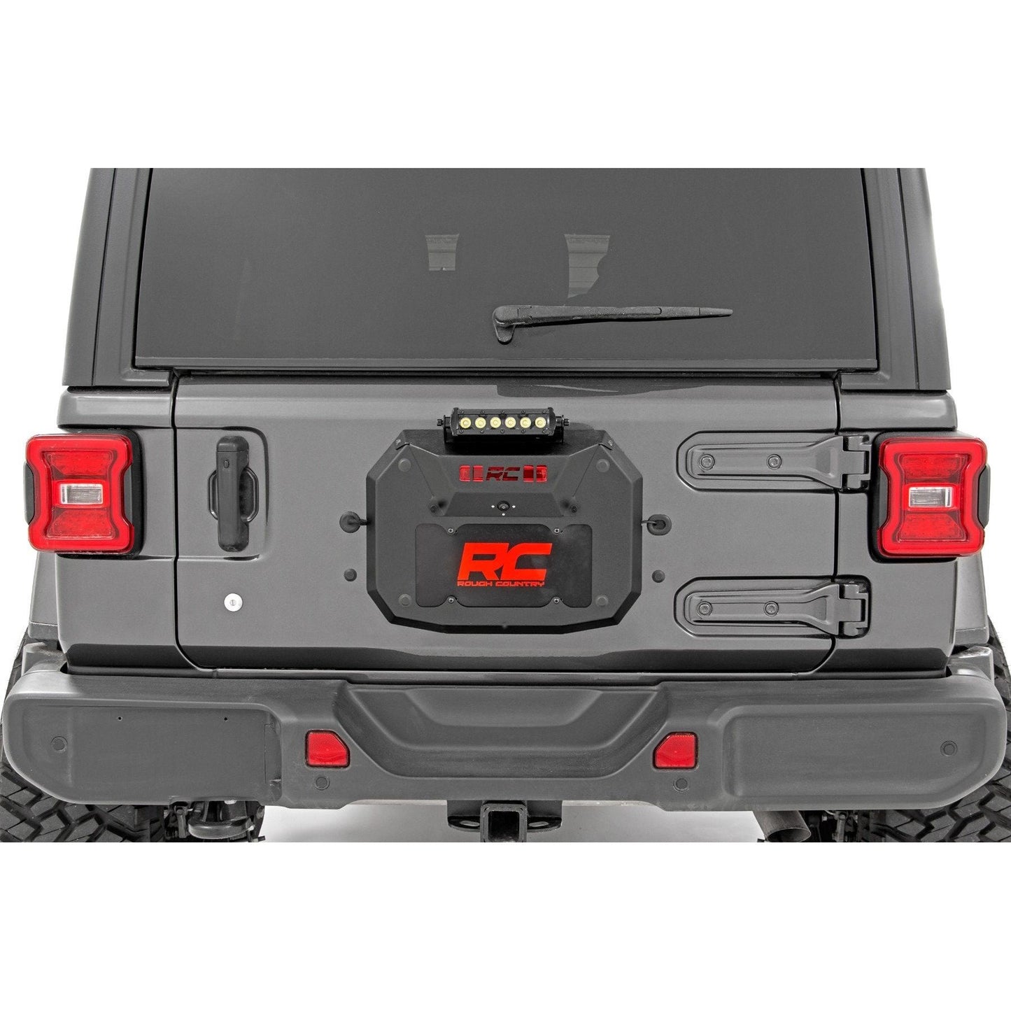 Rough Country Black Series Spare Tire Carrier Delete Kit I 10584