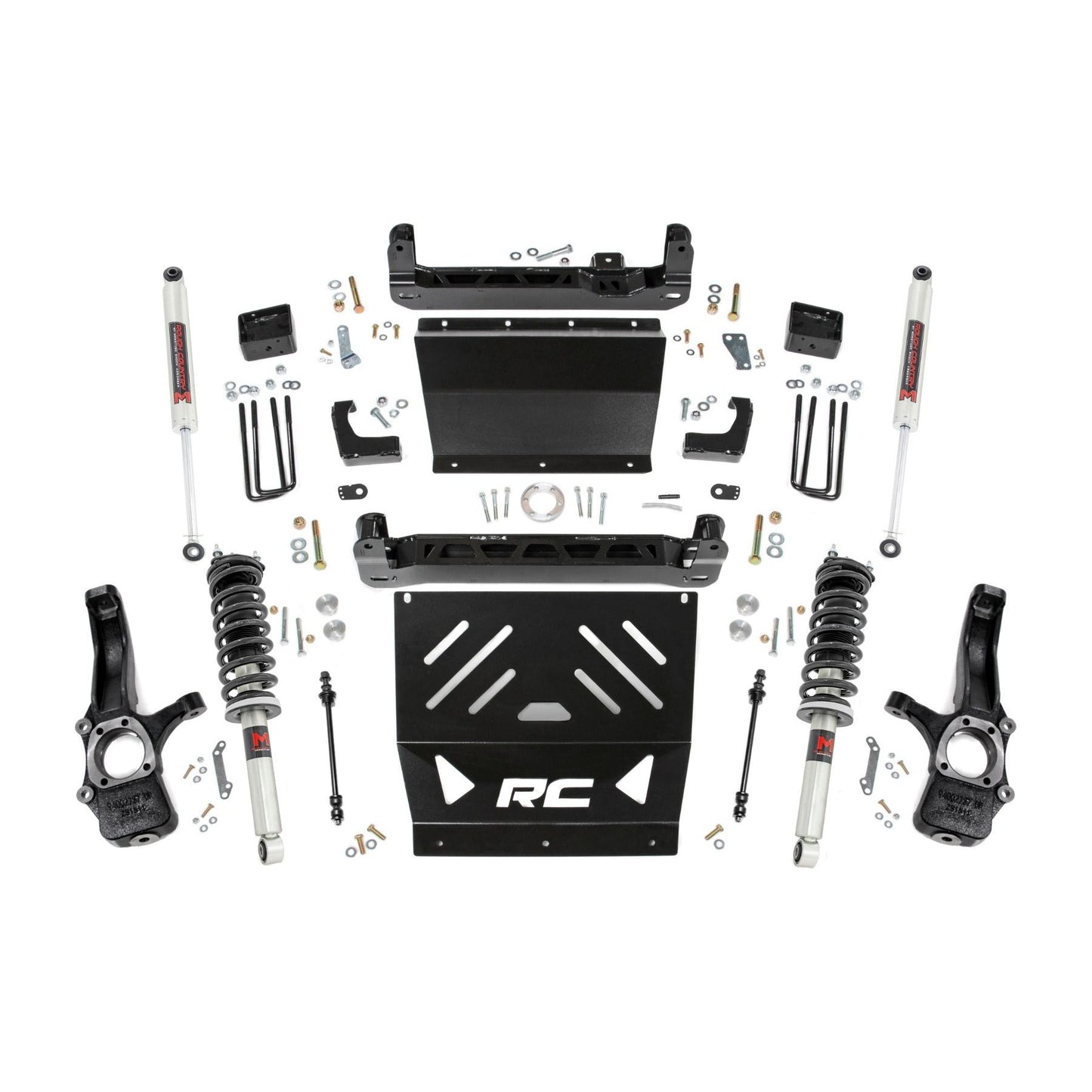 Rough Country M1 Struts w/M1 Rear Shocks 6 Inch Lift Kit I 24143