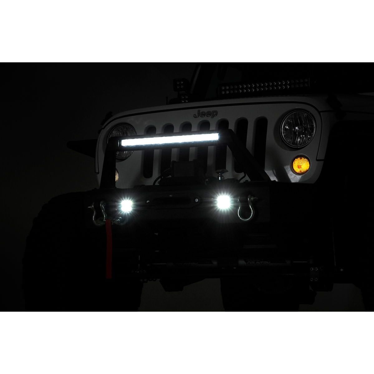 Rough Country Black Series Front Bumper I 11826