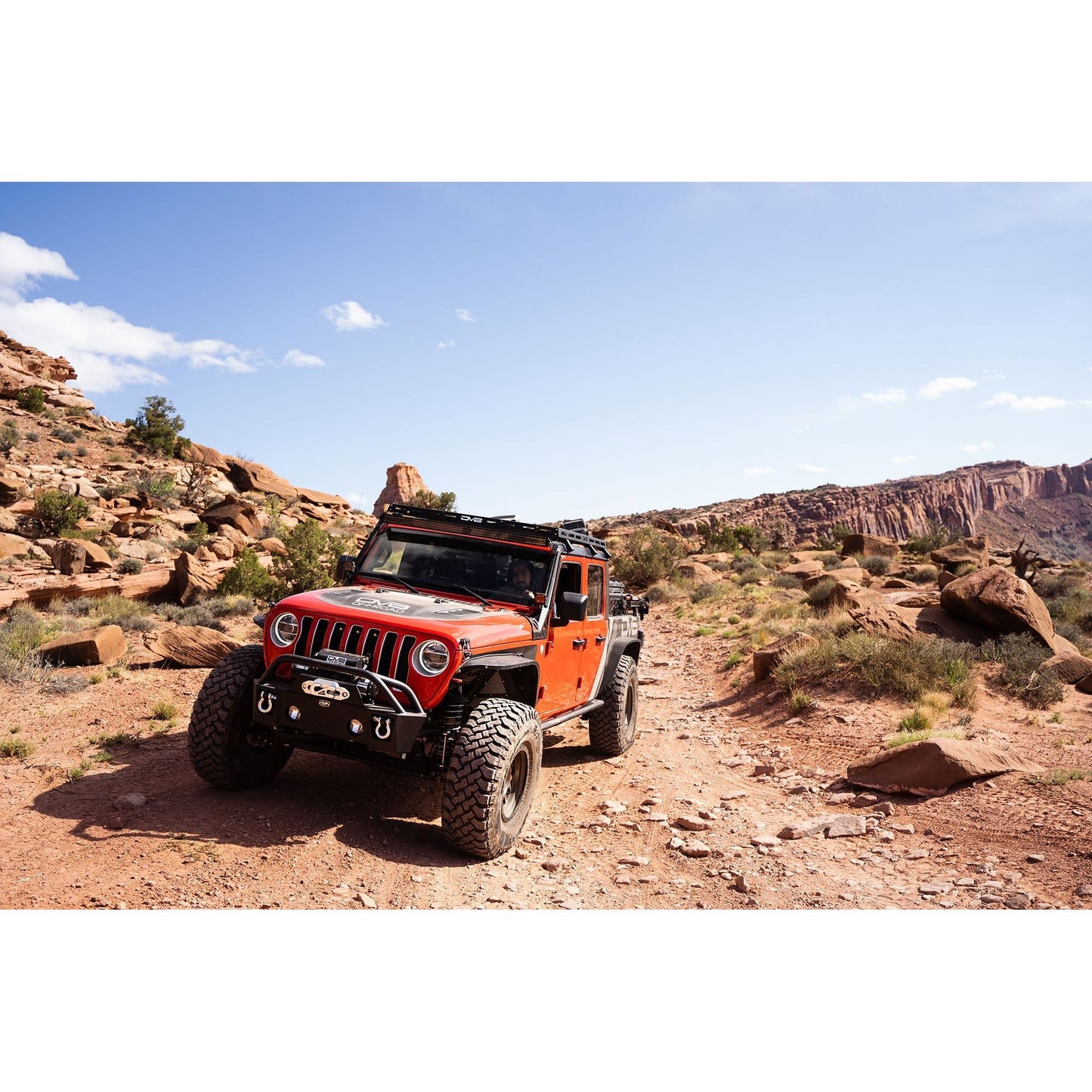 DV8 Off-Road 2007-2024 Jeep JK, JL, & JT Pocket Front Bumper C3| FBJL-04