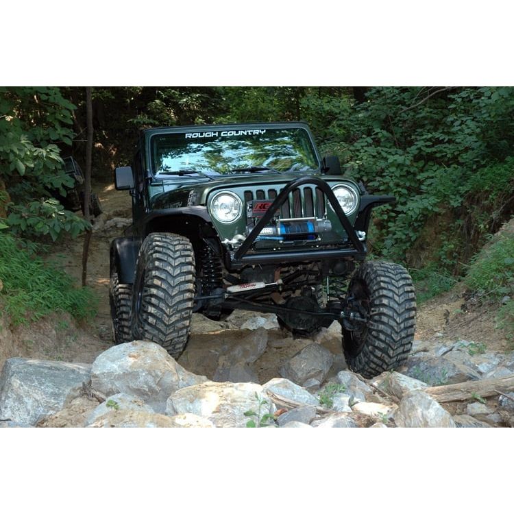 ROUGH COUNTRY 4 Inch Lift Kit | X-Series | V2 | Jeep Wrangler TJ (97-06)/Wrangler Unlimited (04-06) | 66171