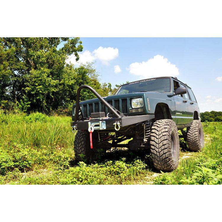 ROUGH COUNTRY Front Winch Bumper | Jeep Cherokee XJ 2WD/4WD (1984-2001) | 10570