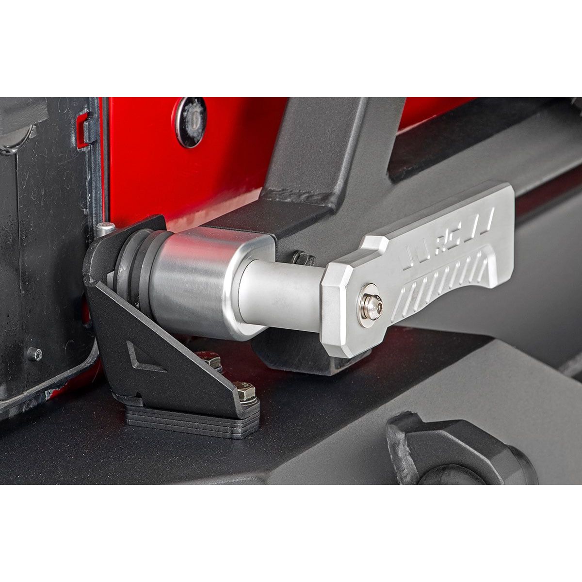 ROUGH COUNTRY Rear Bumper | Rock Crawler | Tire Carrier | Jeep Wrangler JK/Wrangler Unlimited (07-18) | 10594A