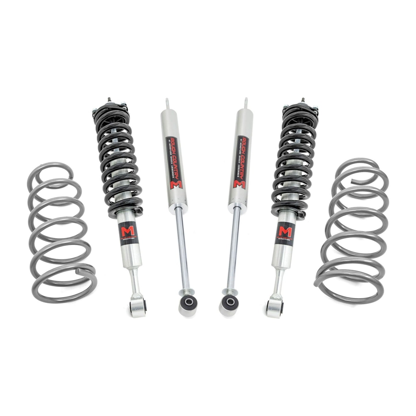 Rough Country M1 Struts w/M1 Rear Shocks 2 Inch Lift Kit I 76744