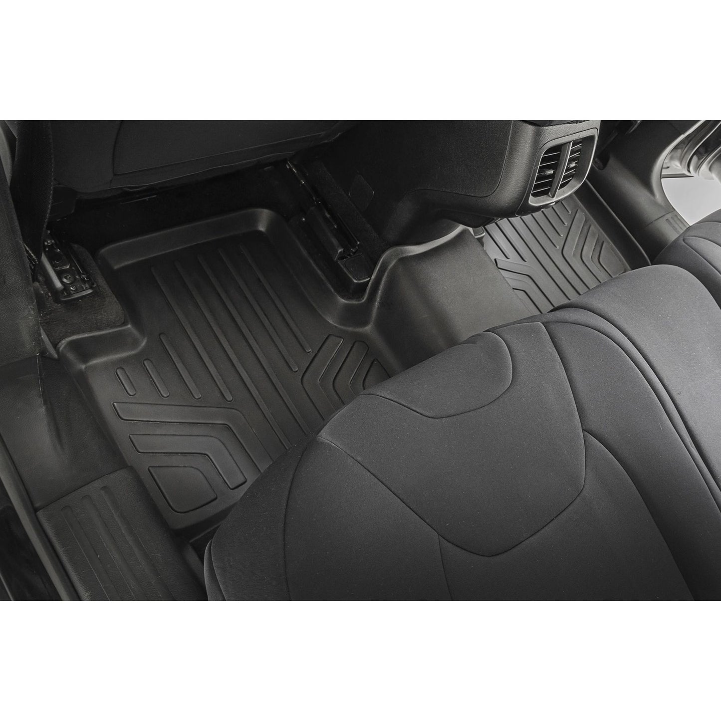 ROUGH COUNTRY Floor Mats | FR & RR | Jeep Cherokee KL 2WD/4WD (2014-2023) | M-61702